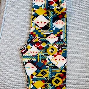 Lularoe Christmas Tween Legging